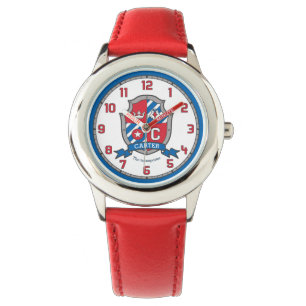 Carter letter C name meaning crest red blue bird Watch