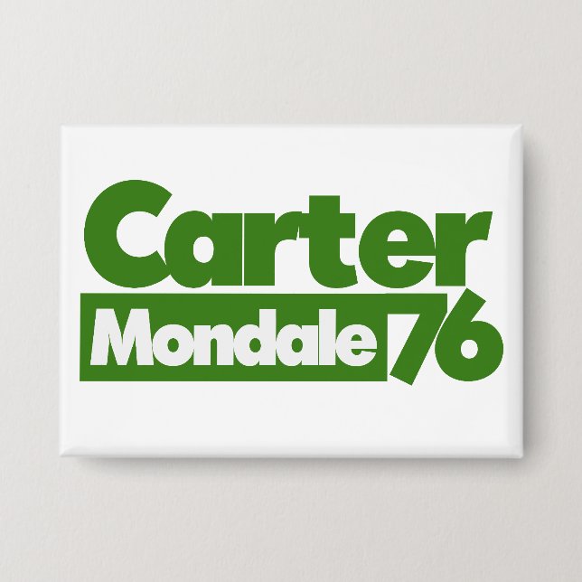 Carter Mondale 1976 Retro Politics (Front)