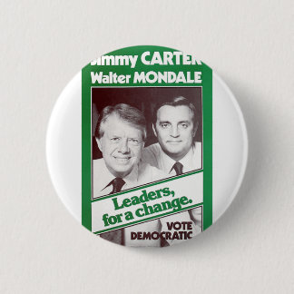 Carter - Mondale 6 Cm Round Badge