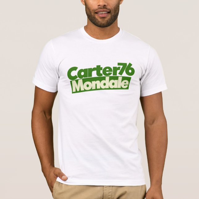 Carter Mondale Vintage Politics T-Shirt (Front)