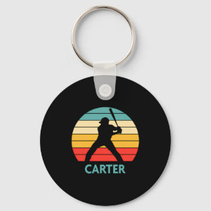 Carter Name Gift Personalized Baseball T Shirt  Key Ring
