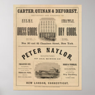Carter, Quinan and Deforest Peter Naylor Poster