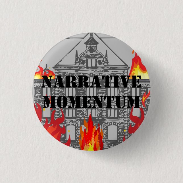Carterhaugh School Book Club - Narrative Momentum  3 Cm Round Badge (Front)