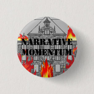 Carterhaugh School Book Club - Narrative Momentum  3 Cm Round Badge