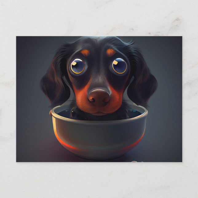 Cartes Postales Puppy Divers Postcard (Front)