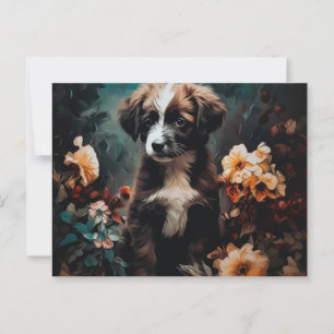 Cartes Postales Puppy Postcard