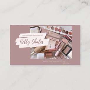Cartes Visite Makeup Artist TAS Business Card