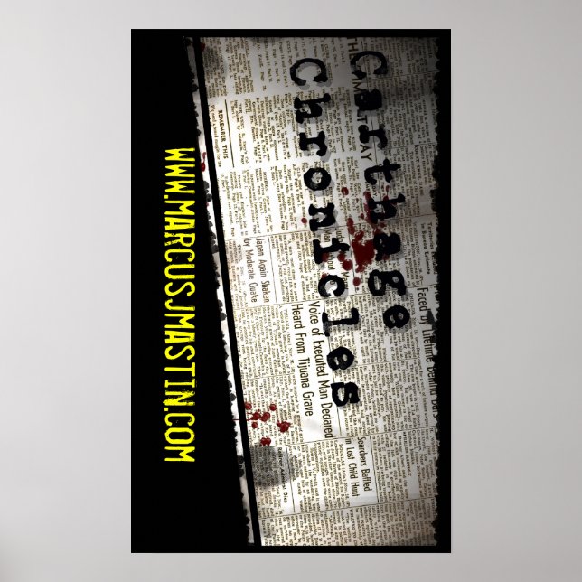 Carthage Chronicles Canvas Print (Front)