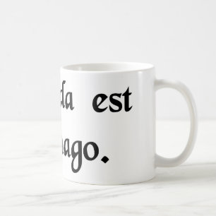 Carthage must be destroyed. coffee mug