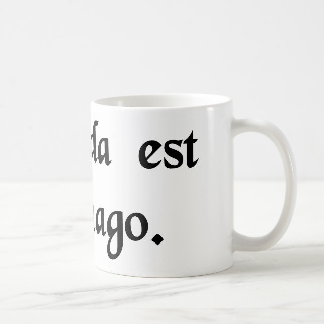 Carthage must be destroyed. coffee mug (Right)