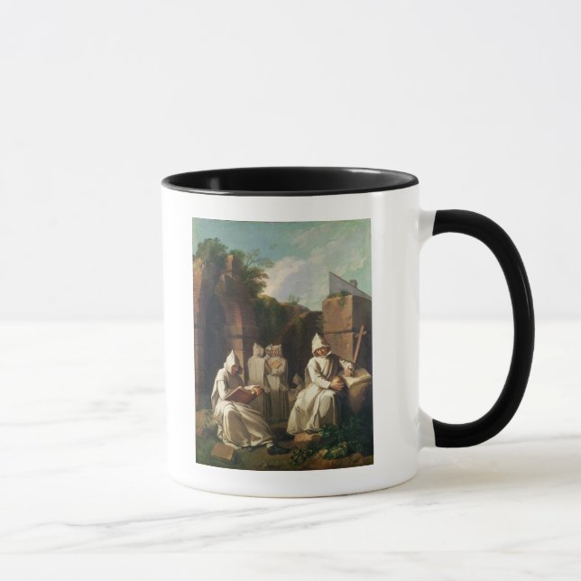 Carthusian Monks in Meditation Mug (Right)