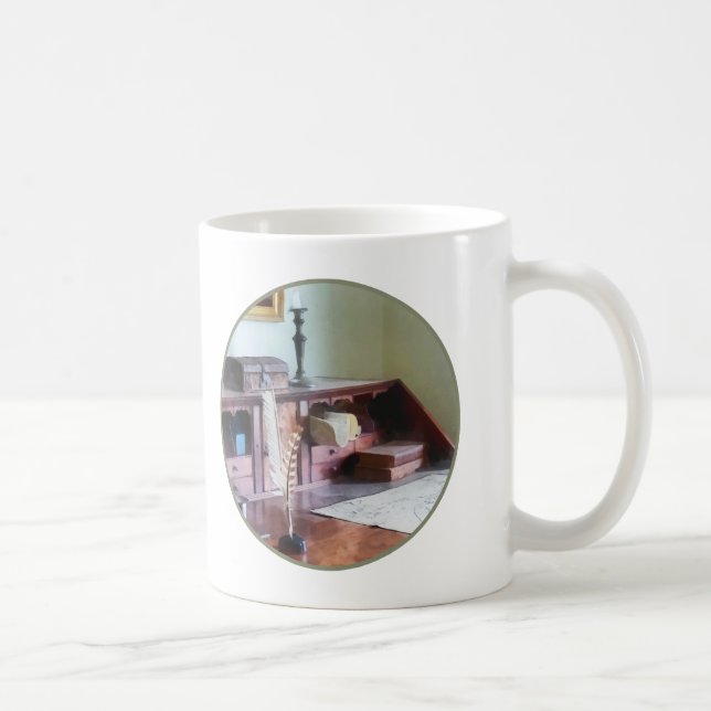 Cartographer's Desk Coffee Mug (Right)