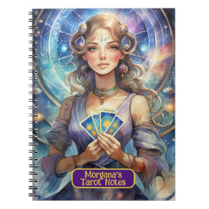 Cartomancy and Tarot Card Readings Interpretations Notebook