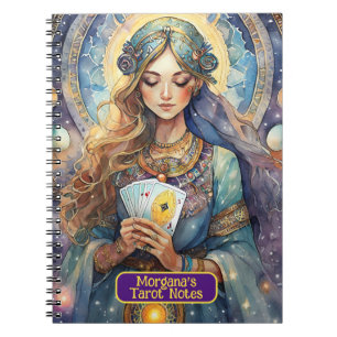 Cartomancy and Tarot Card Readings Interpretations Notebook