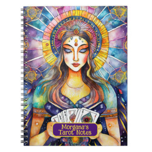 Cartomancy and Tarot Card Readings Interpretations Notebook