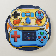 Cartoon 3D Gaming Remote Control Logo for Beautifu