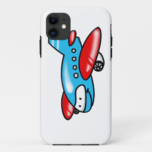 cartoon aeroplane Case-Mate iPhone case (Back)