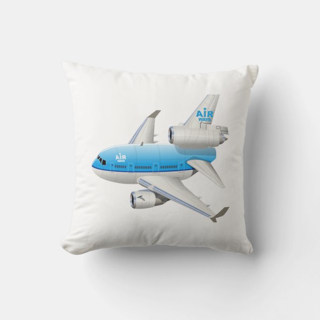 Cartoon aeroplane cushion (Front)