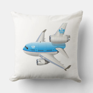 Cartoon aeroplane cushion