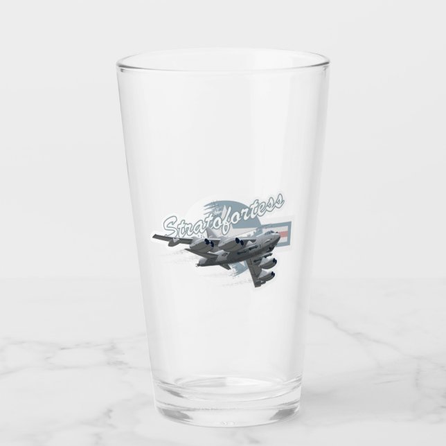 Cartoon aeroplane glass (Front)
