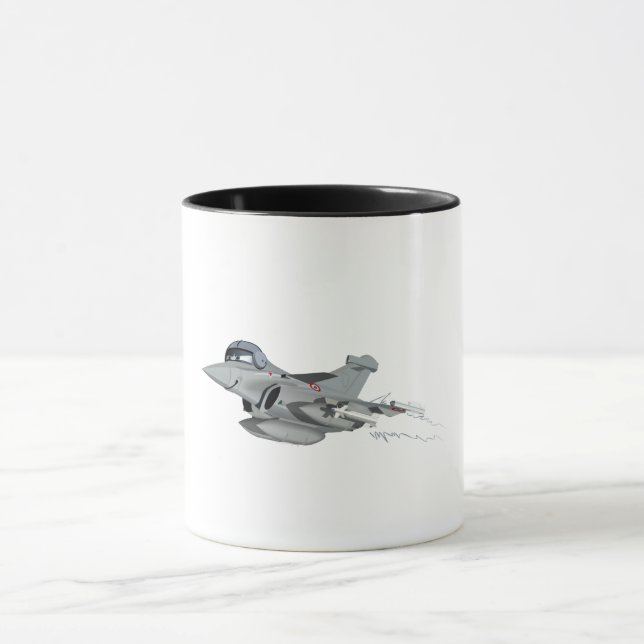 Cartoon aeroplane mug (Center)