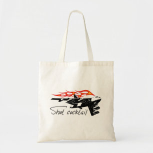 Cartoon aeroplane tote bag