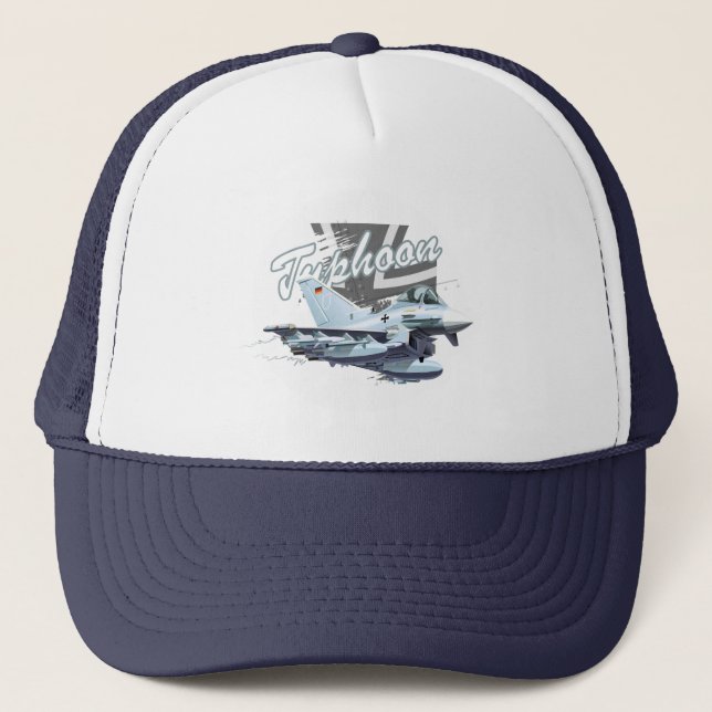 Cartoon aeroplane trucker hat (Front)