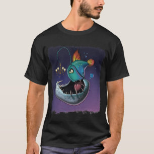 Cartoon Angler fish T-Shirt