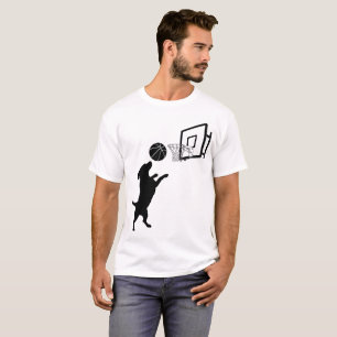 Cartoon Animal Basketball T-Shirt