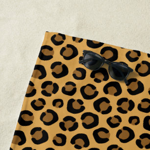 Cartoon Animal Texture Beach Towel