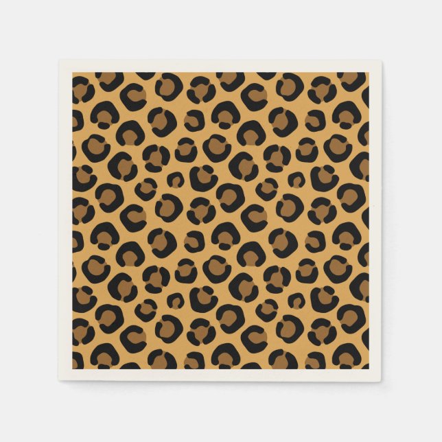 Cartoon Animal Texture Napkin (Front)