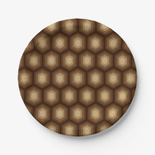 Cartoon Animal Texture Paper Plate