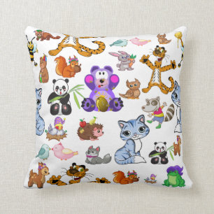Cartoon Animals Cushion