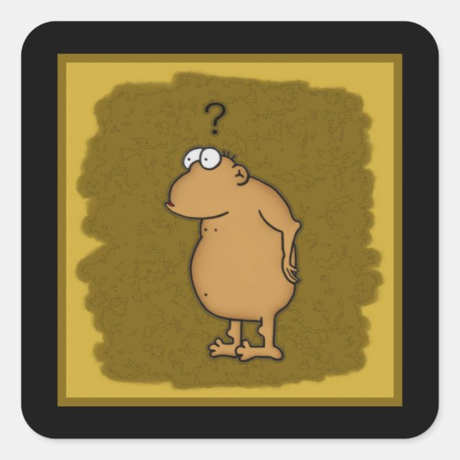 Cartoon Ape Stickers (Front)