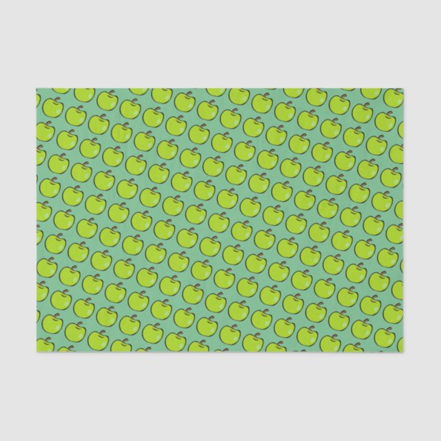 Cartoon Apples Tissue Paper (Front)