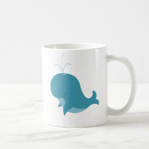 Cartoon Baby Whale Cute Mug