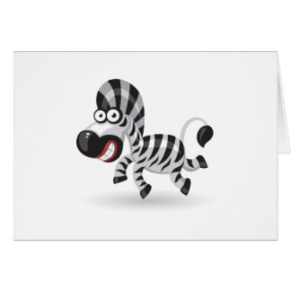 Cartoon baby Zebra