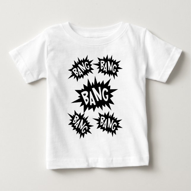 Cartoon Bangs by Chillee Wilson Baby T-Shirt (Front)