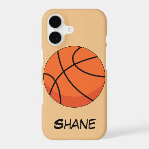 Cartoon Basketball Ball Add Name