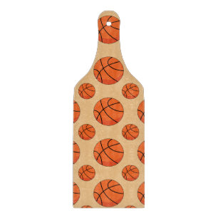Cartoon Basketball Ball Cutting Board