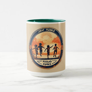 cartoon beach sticker design  mug