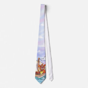 Cartoon Bear tie