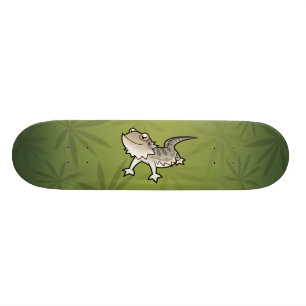 Cartoon Bearded Dragon / Rankin Dragon Skateboard