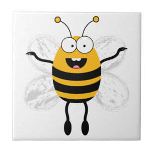 Cartoon Bee Tile