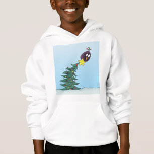 Cartoon Bird Christmas Tree Star