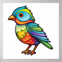Cartoon bird illustration