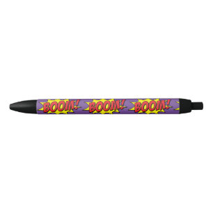 Cartoon Boom Thunder_Cove Black Ink Pen