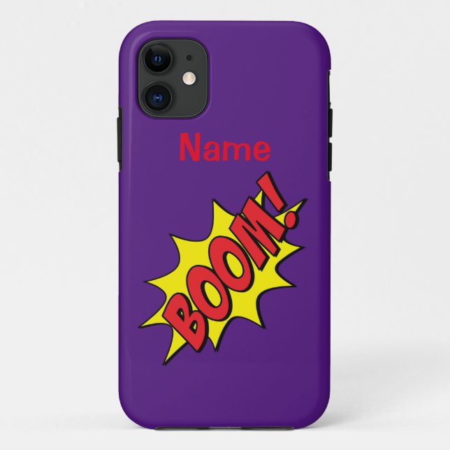 Cartoon Boom Thunder_Cove   Case-Mate iPhone Case (Back)