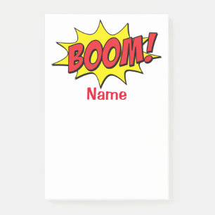 Cartoon Boom Thunder_Cove Post-it Notes