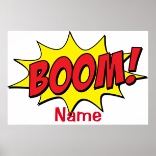 Cartoon Boom Thunder_Cove Poster